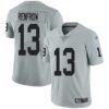Men’s Las Vegas Raiders #13 Hunter Renfrow Grey Vapor Untouchable Limited Stitched NFL Jersey