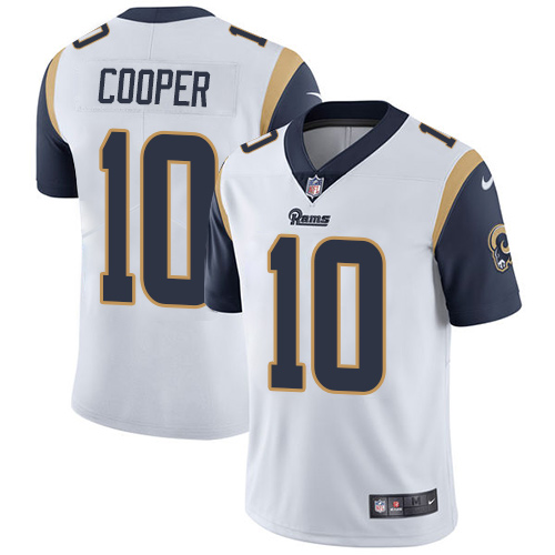 Nike Rams #10 Pharoh Cooper White Men’s Stitched NFL Vapor Untouchable Limited Jersey