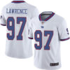 Giants #97 Dexter Lawrence White Men’s Stitched Football Limited Rush Jersey
