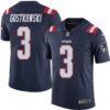 Nike Patriots #3 Stephen Gostkowski Navy Blue Men’s Stitched NFL Limited Rush Jersey