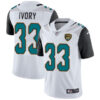 Nike Jacksonville Jaguars #33 Chris Ivory White Men’s Stitched NFL Vapor Untouchable Limited Jersey
