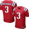 New England Patriots #3 Stephen Gostkowski Red Alternate NFL Nike Elite Jersey