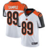 Bengals #89 Drew Sample White Men’s Stitched Football Vapor Untouchable Limited Jersey