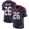 Nike Houston Texans #26 Lamar Miller Navy Blue Team Color Men’s Stitched NFL Vapor Untouchable Limited Jersey