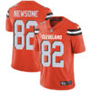 Nike Cleveland Browns #82 Ozzie Newsome Orange Alternate Men’s Stitched NFL Vapor Untouchable Limited Jersey