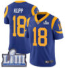 #18 Limited Cooper Kupp Royal Blue Nike NFL Alternate Men’s Jersey Los Angeles Rams Vapor Untouchable Super Bowl LIII Bound