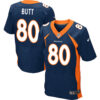 Nike Broncos #80 Jake Butt Navy Blue Alternate Men’s Stitched NFL New Elite Jersey