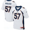 Men’s 2017 NFL Draft Denver Broncos #57 DeMarcus Walker White Road Stitched NFL Nike Elite Jersey