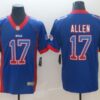 Nike Buffalo Bills 17 Josh Allen Royal Drift Fashion Limited Jersey