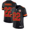 Chiefs #22 Juan Thornhill Black Men’s Stitched Football Limited Rush Jersey