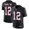 Nike Atlanta Falcons #12 Mohamed Sanu Sr Black Alternate Men’s Stitched NFL Vapor Untouchable Limited Jersey