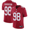 Nike New York Giants #98 Damon Harrison Red Alternate Men’s Stitched NFL Vapor Untouchable Limited Jersey