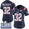 #32 Limited Devin McCourty Navy Blue Nike NFL Women’s Jersey New England Patriots Rush Vapor Untouchable Super Bowl LIII Bound