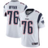 Nike New England Patriots #76 Isaiah Wynn White Men’s Stitched NFL Vapor Untouchable Limited Jersey