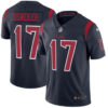 Men’s Houston Texans #17 Brock Osweiler Nike Navy Color Rush Limited Jersey