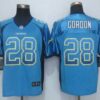 Men’s San Diego Chargers #28 Melvin Gordon Nike Drift Fashion Orange Elite Jersey