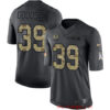 Men’s Green Bay Packers #39 Demetri Goodson Black Anthracite 2016 Salute To Service Stitched NFL Nike Limited Jersey