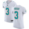 Dolphins #3 Josh Rosen White Men’s Stitched Football Vapor Untouchable Elite Jersey