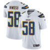 Nike Chargers #58 Uchenna Nwosu White Men’s Stitched NFL Vapor Untouchable Limited Jersey