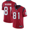 Texans #81 Kahale Warring Red Alternate Men’s Stitched Football Vapor Untouchable Limited Jersey