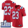 #23 Limited Patrick Chung Red Nike NFL Alternate Men’s Jersey New England Patriots Vapor Untouchable Super Bowl LIII Bound