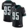 Nike Philadelphia Eagles #95 Mychal Kendricks Black Alternate Men’s Stitched NFL Vapor Untouchable Limited Jersey