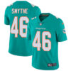 Nike Miami Dolphins #46 Durham Smythe Aqua Green Team Color Men’s Stitched NFL Vapor Untouchable Limited Jersey