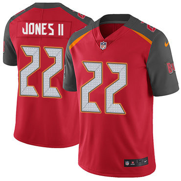 Nike Buccaneers #22 Ronald Jones II Red Team Color Men’s Stitched NFL Vapor Untouchable Limited Jersey