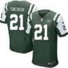 Men’s New York Jets #21 LaDainian Tomlinson Green Team Color NFL Nike Elite Jersey