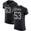 Nike Raiders #53 NaVorro Bowman Black Team Color Men’s Stitched NFL Vapor Untouchable Elite Jersey