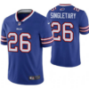 Men’s Buffalo Bills #26 Devin Singletary Blue Vapor Untouchable Limited Stitched NFL Jersey