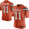 Men’s Cleveland Browns Brown #11 Travis Benjamin Orange Alternate 2015 NFL Nike Elite Jersey