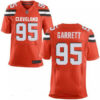 Men’s 2017 NFL Draft Cleveland Browns #95 Myles Garrett Orange Alternate Stitched NFL Nike Elite Jersey