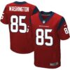 Men’s Houston Texans #85 Nate Washington Red Alternate NFL Nike Elite Jersey
