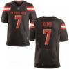 Men’s 2017 NFL Draft Cleveland Browns #7 DeShone Kizer Brown Team Color Stitched NFL Nike Elite Jersey