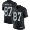 Raiders #87 Foster Moreau Black Team Color Men’s Stitched Football Vapor Untouchable Limited Jersey