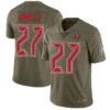 Nike Tampa Bay Buccaneers #27 Ronald Jones II Olive Men’s Stitched NFL Limited 2017 Salute To Service Jersey