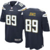 Men’s San Diego Chargers #89 James Jone Navy Blue Team Color Stitched NFL Nike Elite Jersey