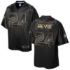 Nike Jets #24 Darrelle Revis Pro Line Black Gold Collection Men’s Stitched NFL Game Jersey