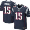 Men’s New England Patriots #15 Reggie Wayne Navy Blue Team Color NFL Nike Elite Jersey