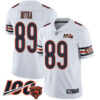 Bears #89 Mike Ditka White Men’s Stitched Football 100th Season Vapor Limited Jersey