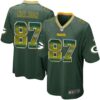 Nike Packers #87 Jordy Nelson Green Team Color Men’s Stitched NFL Limited Strobe Jersey