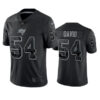 Men’s Tampa Bay Buccaneers #54 Lavonte David Black Reflective Limited Stitched Jersey