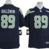Nike Seattle Seahawks #89 Doug Baldwin Navy Blue Game Jersey