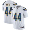 Nike Los Angeles Chargers #44 Kyzir White White Men’s Stitched NFL Vapor Untouchable Limited Jersey