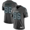 Nike Philadelphia Eagles #96 Derek Barnett Gray Static Men’s NFL Vapor Untouchable Game Jersey