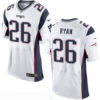 Men’s New England Patriots #26 Logan Ryan NEW White Road Stitched NFL Nike Elite Jersey