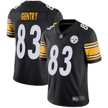 Steelers #83 Zach Gentry Black Team Color Men’s Stitched Football Vapor Untouchable Limited Jersey