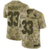 Cardinals #33 Byron Murphy Camo Men’s Stitched Football Limited 2018 Salute to Service Jersey