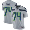 Nike Seattle Seahawks #74 George Fant Grey Alternate Men’s Stitched NFL Vapor Untouchable Limited Jersey